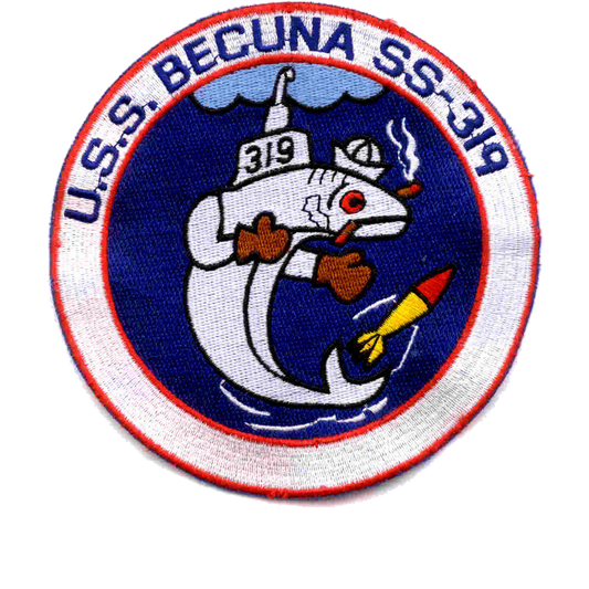 USS BECUNA SS 319 PATCH collection thumbnail