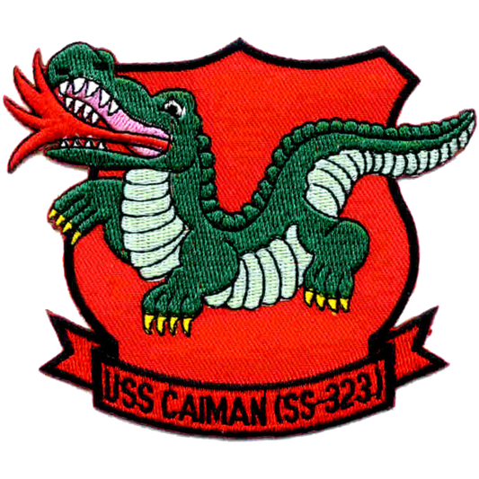 USS CAIMAN SS 323 PATCH collection thumbnail