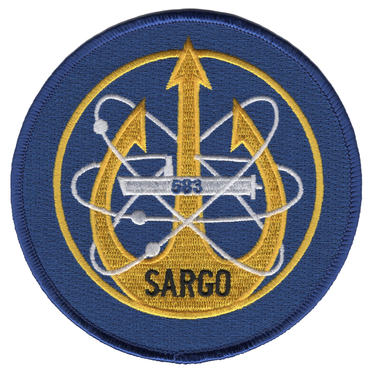 USS SARGO SSN 583 PATCH