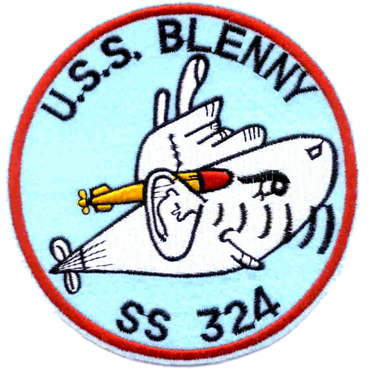 USS BLENNY SS 324 PATCH collection thumbnail