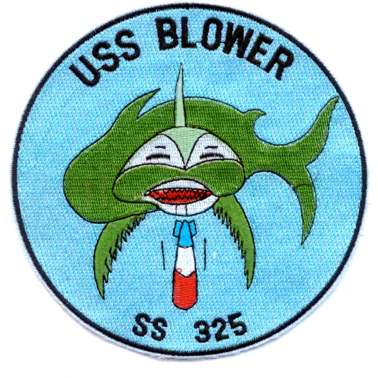 USS BLOWER SS 325 PATCH