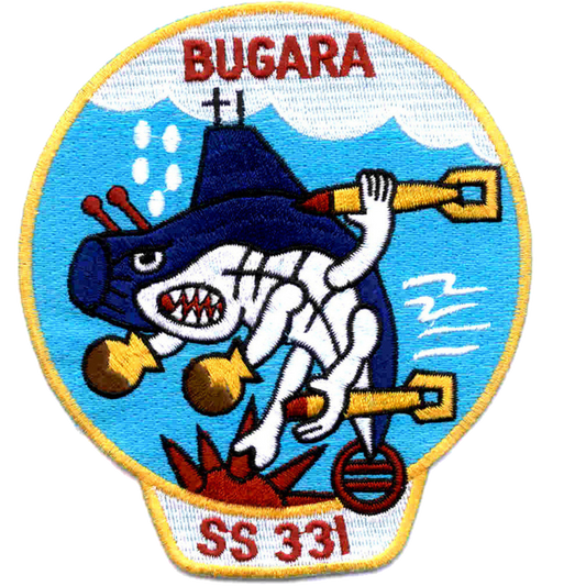 USS BUGARA SS 331 PATCH collection thumbnail