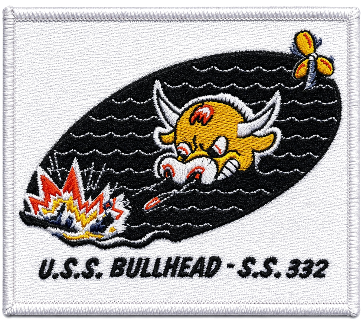 USS BULLHEAD SS 332 PATCH