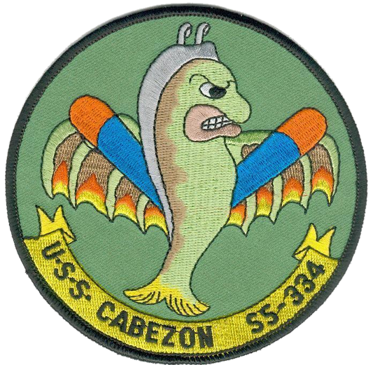 USS CABEZON SS 334 PATCH collection thumbnail
