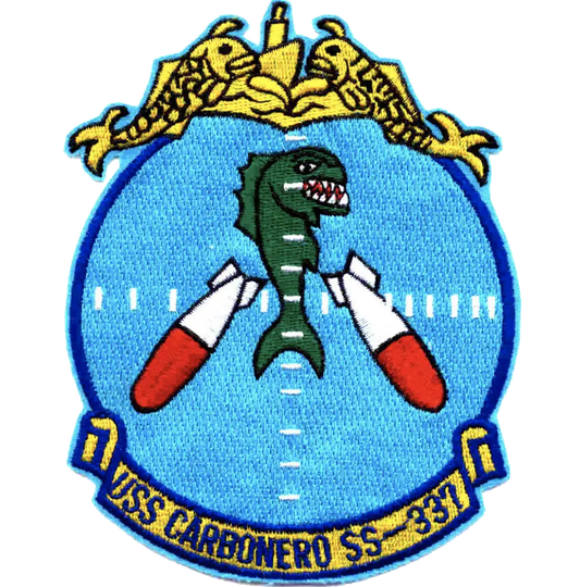 USS CARBONERO SS 337 PATCH collection thumbnail