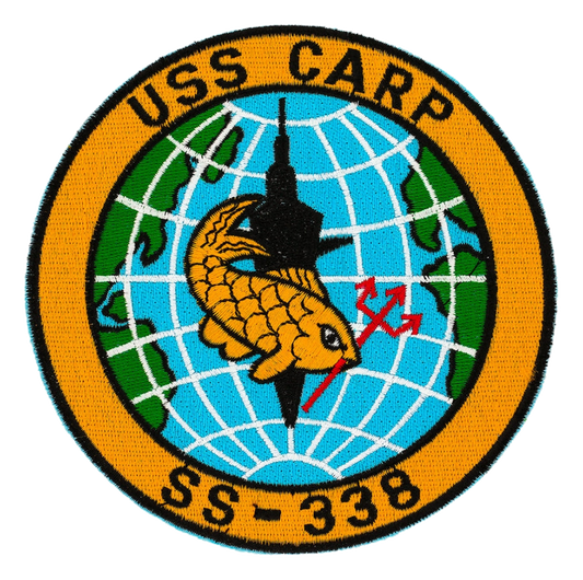 USS CARP SS 338 PATCH GOLBE collection thumbnail