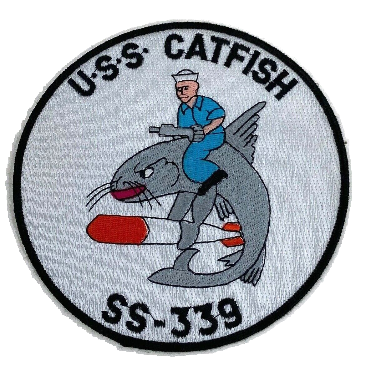 USS CATFISH SS 339 PATCH