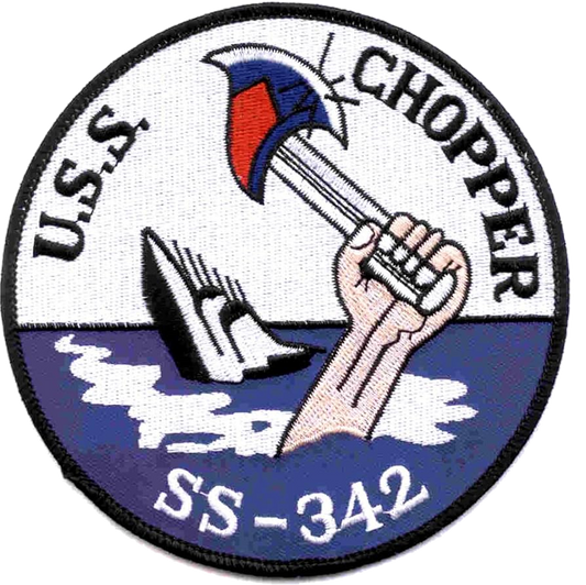 USS CHOPPER SS 342 PATCH collection thumbnail