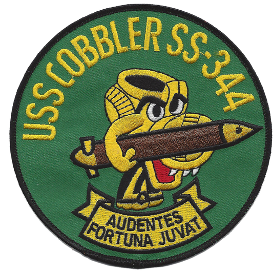 USS COBBLER SS 344 PATCH collection thumbnail