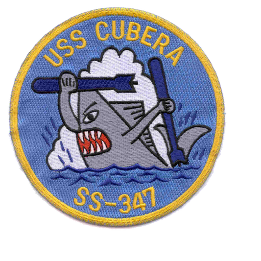 USS CUBERA SS 347 PATCH collection thumbnail