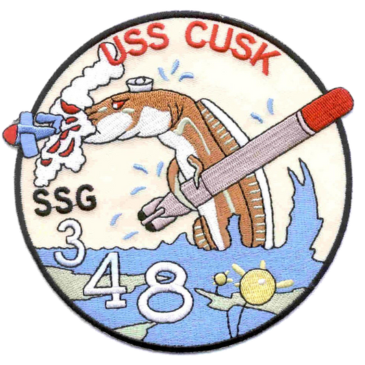 USS CUSK SSG 348 PATCH collection thumbnail
