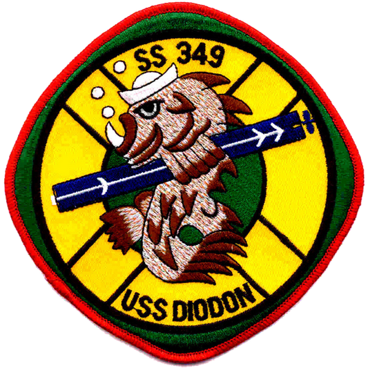 USS DIODON SS 349 PATCH collection thumbnail