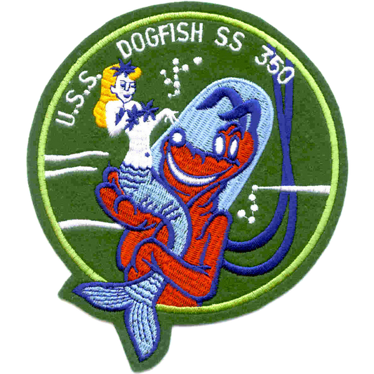 USS DOGFISH SS 350 PATCH collection thumbnail
