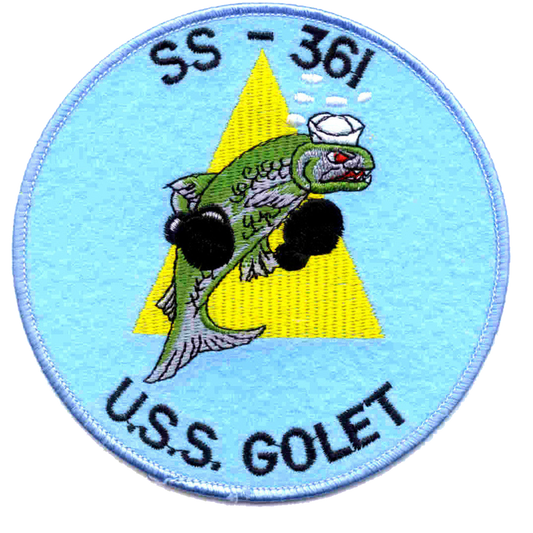 USS GOELET SS 361 PATCH collection thumbnail