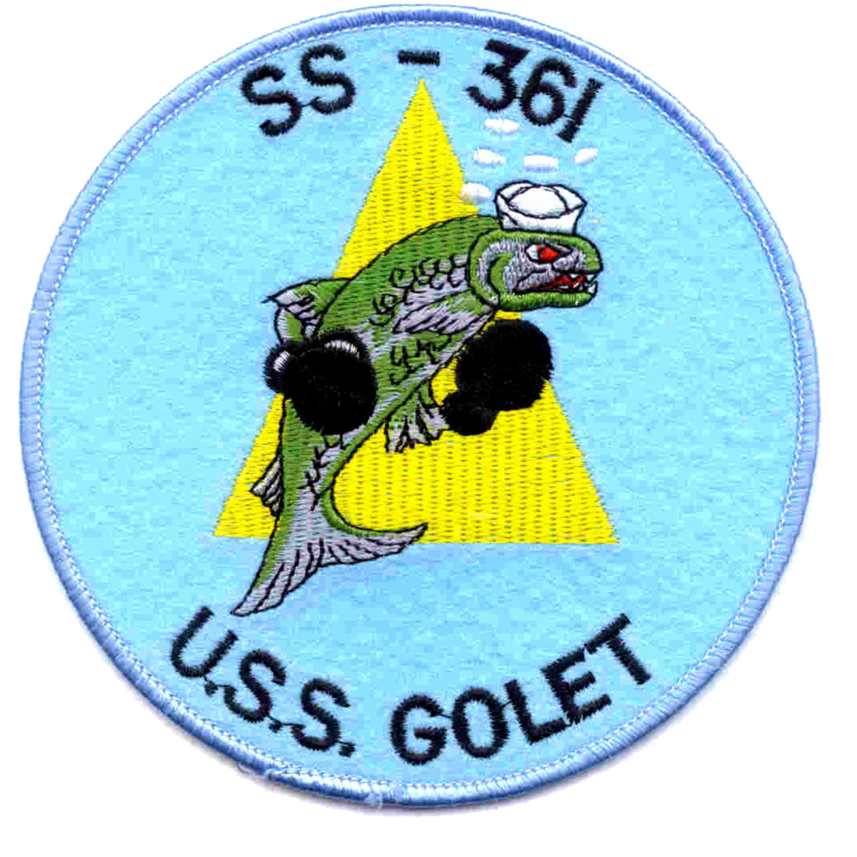 USS GOELET SS 361 PATCH