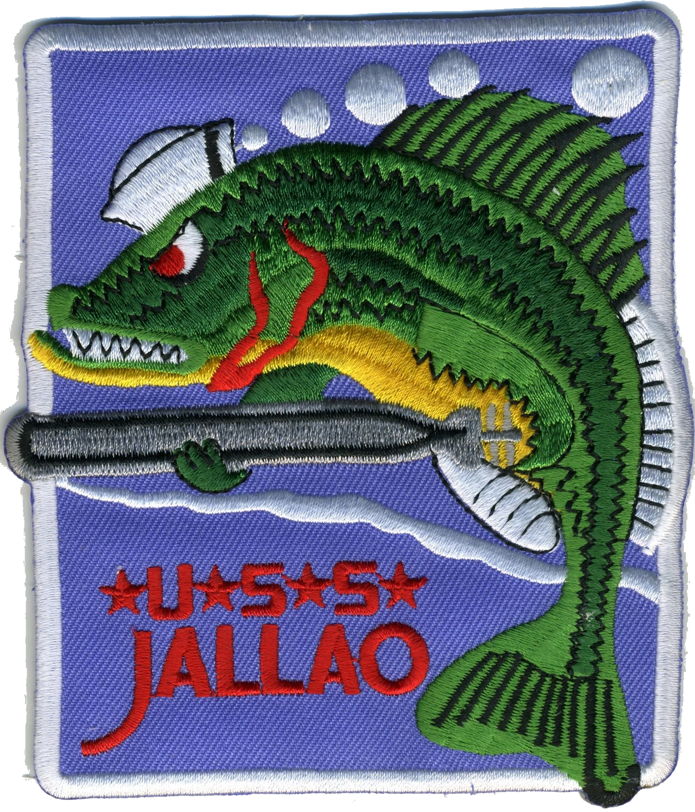 USS JALLAO SS 368 PATCH collection thumbnail