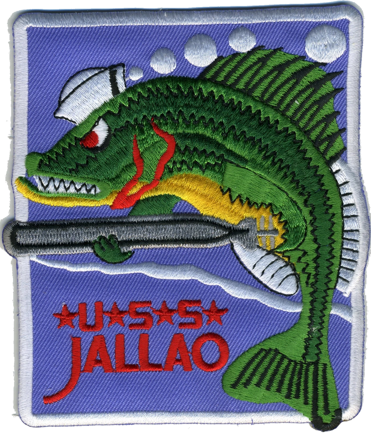 USS JALLAO SS 368 PATCH collection thumbnail