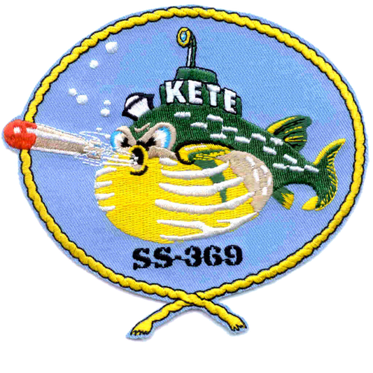 USS KETE SS 369 PATCH collection thumbnail