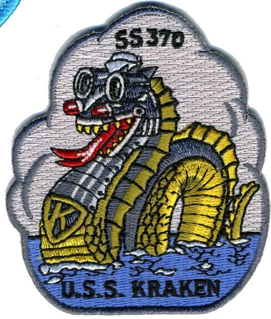 USS KRACKIN SS 370 PATCH collection thumbnail