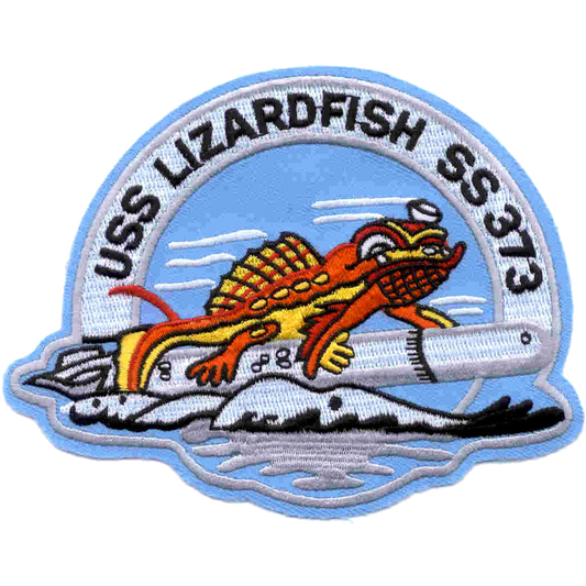 USS LIZARDFISH SS 373 PATCH collection thumbnail