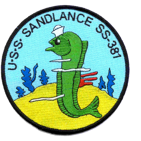 USS SANDLANCE SS 381 PATCH collection thumbnail