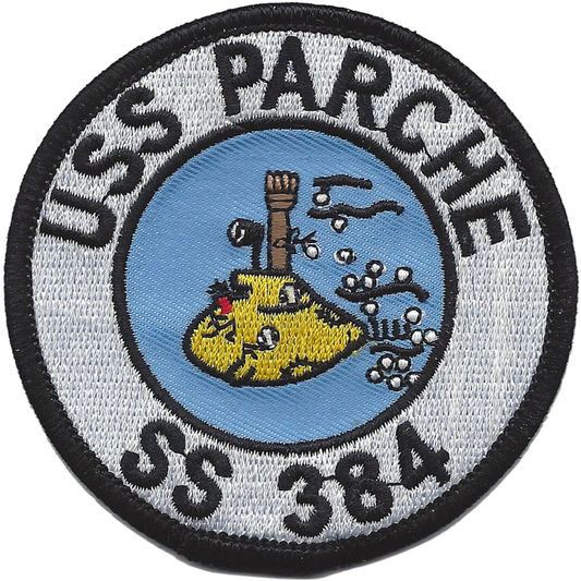 USS PARCHE SS 384 PATCH collection thumbnail
