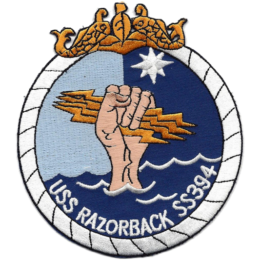 USS RAZORBACK SS 394 PATCH collection thumbnail