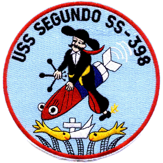 USS SEGUNDO SS 398 PATCH collection thumbnail