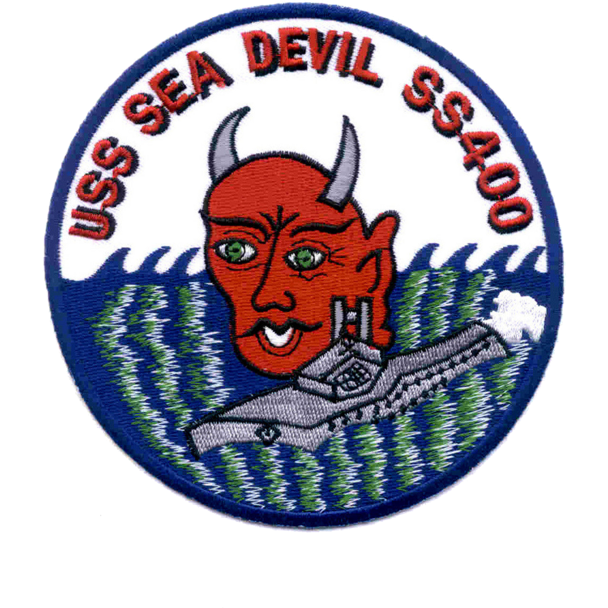 USS SEA DEVIL SS 400 PATCH