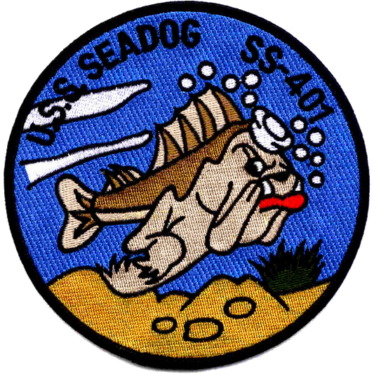USS SEA DOG SS 401 PATCH collection thumbnail