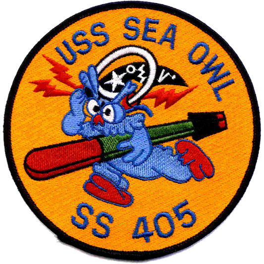USS SEA OWL SS 405 PATCH collection thumbnail