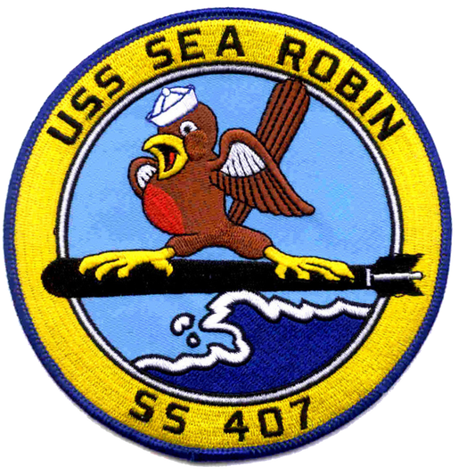 USS SEA ROBIN SS 407 PATCH collection thumbnail