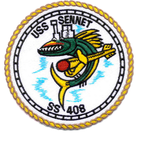 USS SENNET SS 408 PATCH collection thumbnail