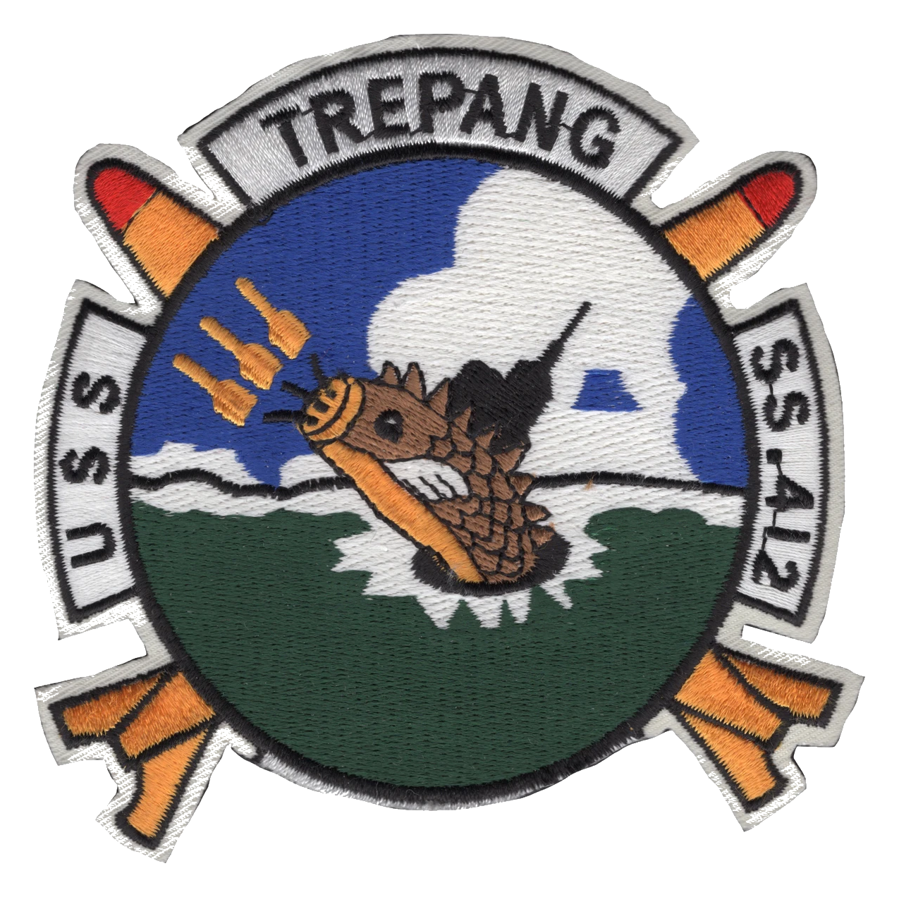 USS TREPANG SS 412 PATCH collection thumbnail