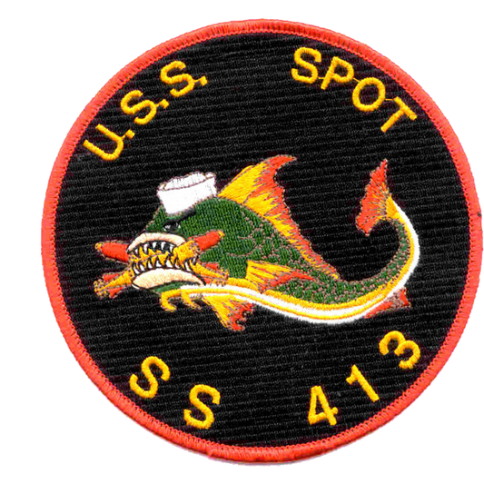 USS SPOT SS 413 PATCH collection thumbnail