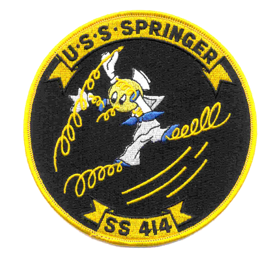 USS SPRINGER SS 414 PATCH collection thumbnail