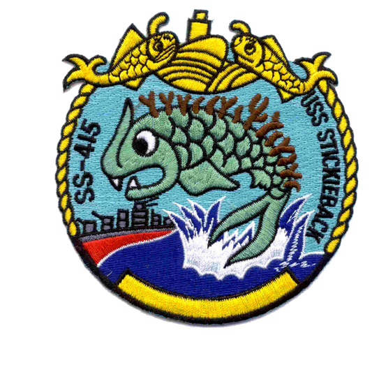USS STICKLEBACK SS 415 PATCH collection thumbnail