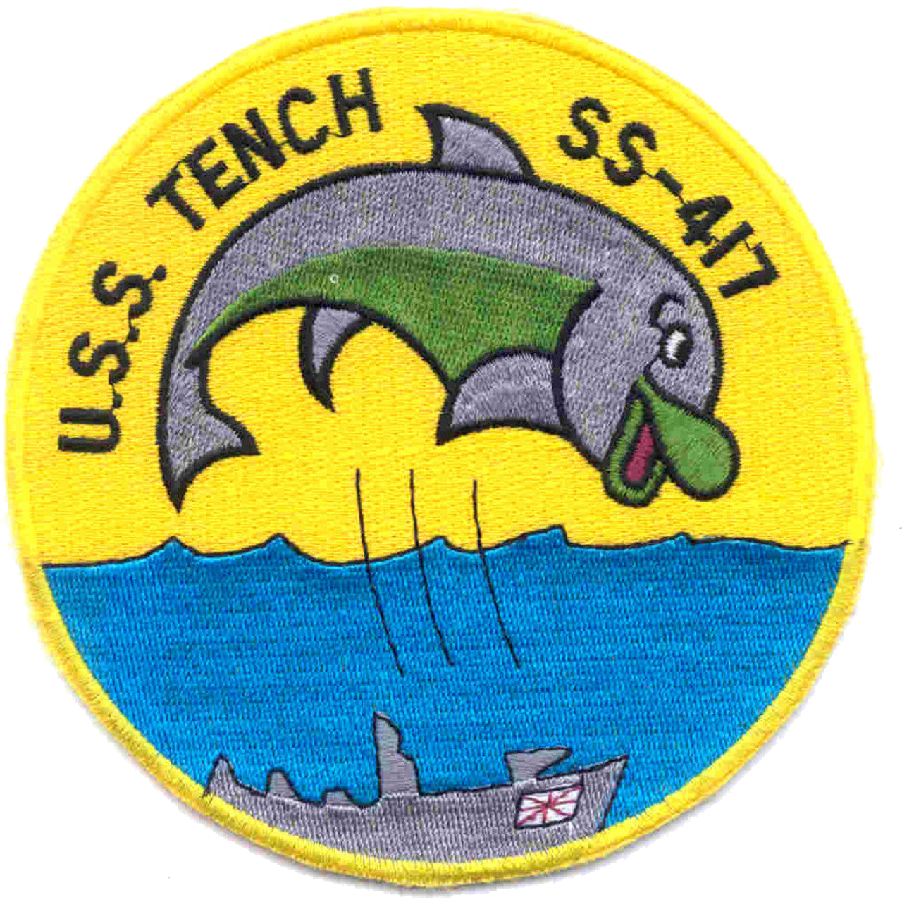 USS TENCH SS 417 PATCH