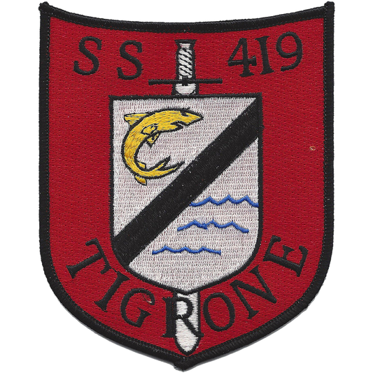 USS TOGRONE SS 419 PATCH collection thumbnail