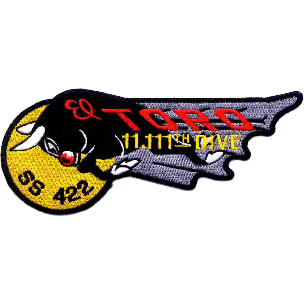 USS TORO SS 422 PATCH