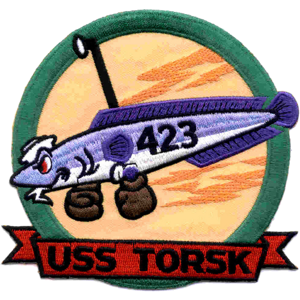 USS TORSK SS 423 PATCH