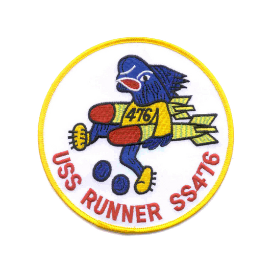 USS RUNNER SS 476 PATCH collection thumbnail