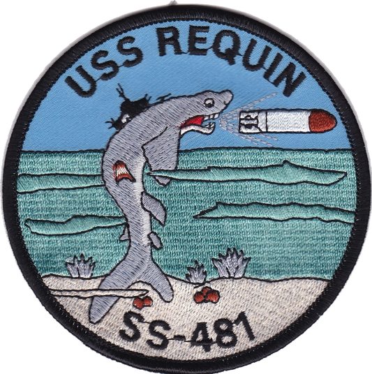 USS REQUIN SS 481 PATCH collection thumbnail