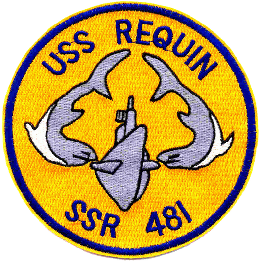 USS REQUIN SSR 481 PATCH collection thumbnail