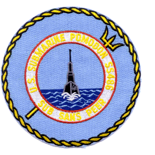 USS POMODON  SS 486 PATCH collection thumbnail