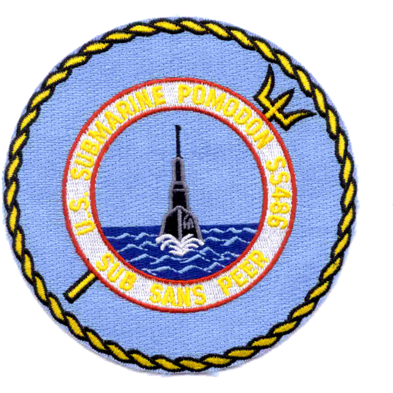 USS POMODON  SS 486 PATCH
