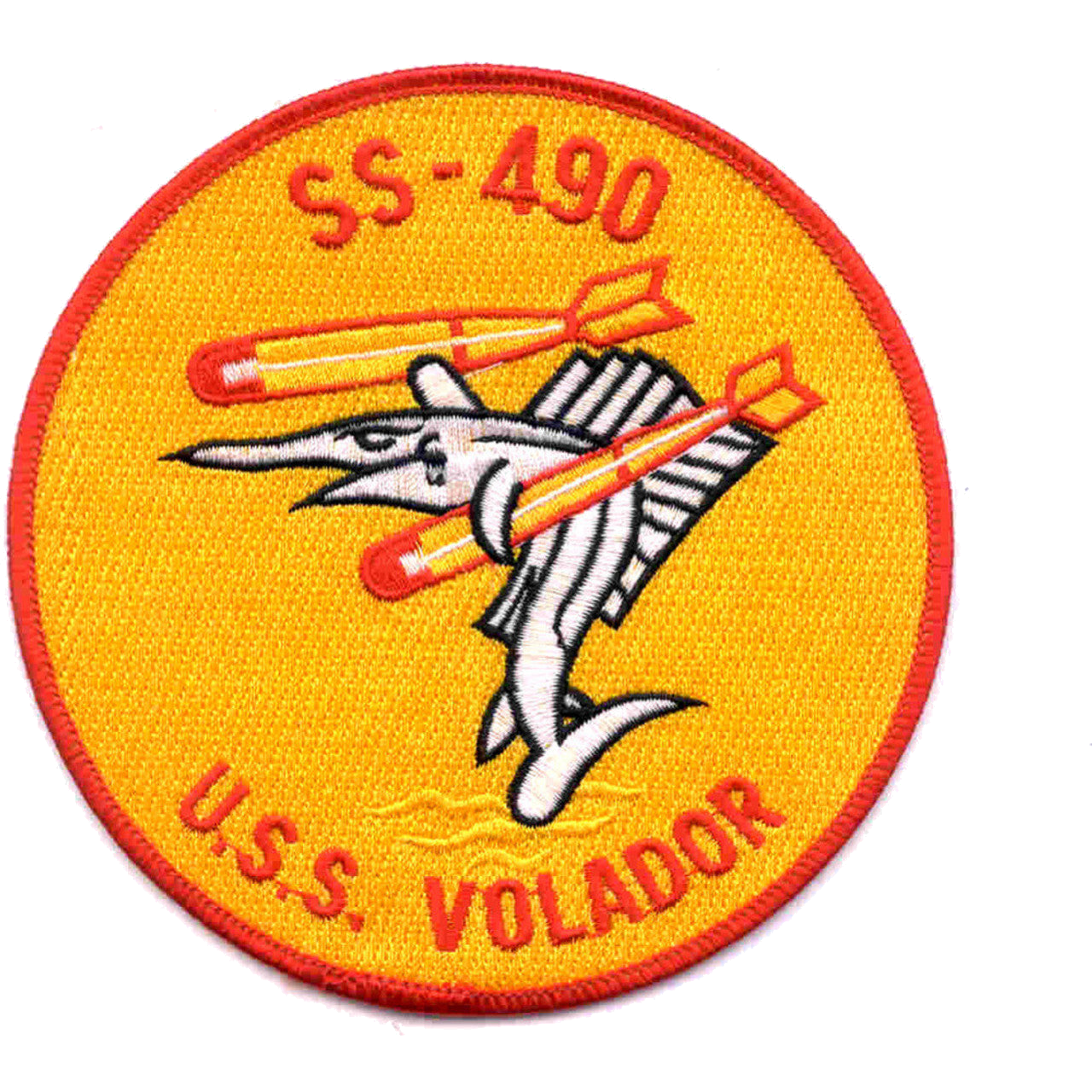 USS VOLADORE SS 490 PATCH