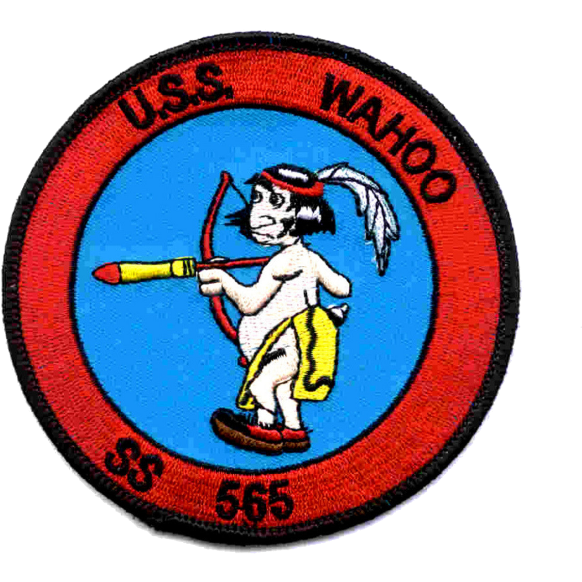 USS WAHOO SS 565 PATCH