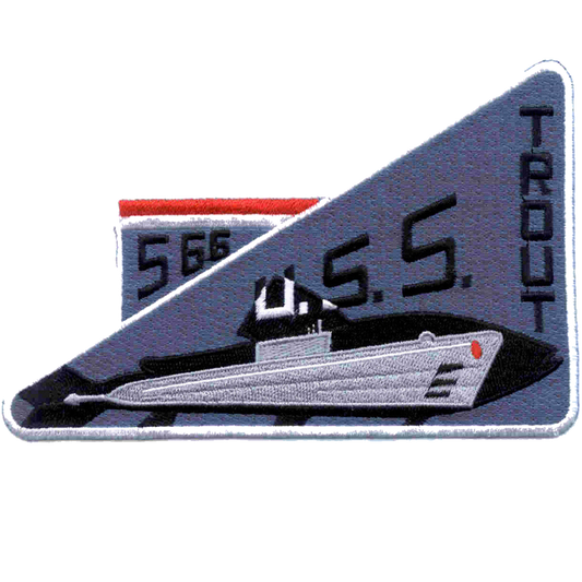 USS TROUT SS 566 PATCH collection thumbnail