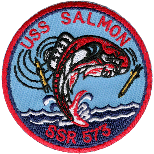 USS SALMON SSR 573 PATCH collection thumbnail
